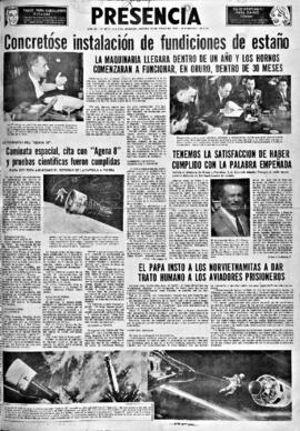 Presencia, edición del 21 de julio de 1966