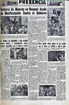 Presencia, edición del 28 de abril de 1964