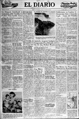 El Diario, edición del 6 de agosto de 1954