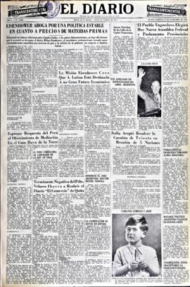 El Diario, edición del 22 de noviembre de 1953