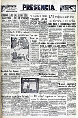 Presencia, edición del 7 de julio de 1964
