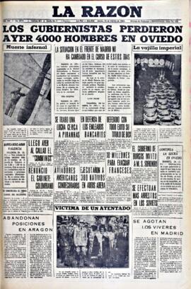 La Razón , edición del 25 de febrero de 1937