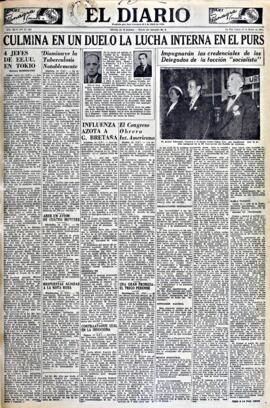 El Diario, edición del 15 de enero de 1951