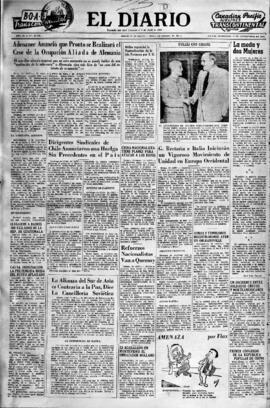 El Diario, edición del 15 de septiembre de 1954