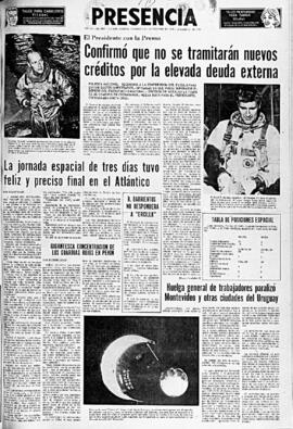 Presencia, edición del 16 de septiembre de 1966