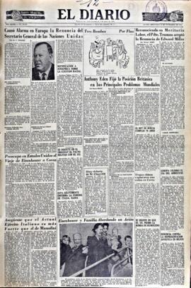 El Diario, edición del 12 de noviembre de 1952