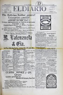 El Diario, edición del 30 de agosto de 1905
