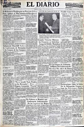 El Diario, edición del 12 de diciembre de 1953