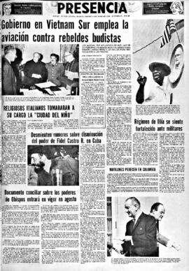 Presencia, edición del 18 de junio de 1966