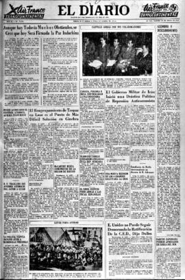 El Diario, edición del 20 de julio de 1954