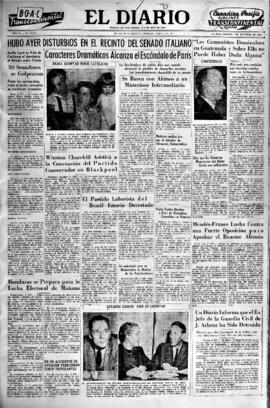 El Diario, edición del 9 de octubre de 1954