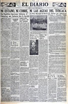 El Diario, edición del 31 de mayo de 1951