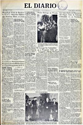 El Diario, edición del 2 de marzo de 1953