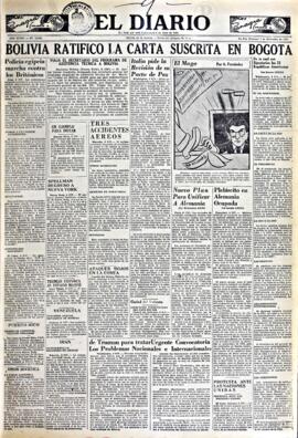 El Diario, edición del 9 de diciembre de 1951