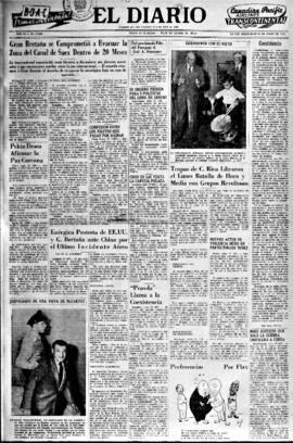 El Diario, edición del 28 de julio de 1954
