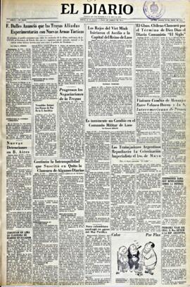 El Diario, edición del 30 de abril de 1953