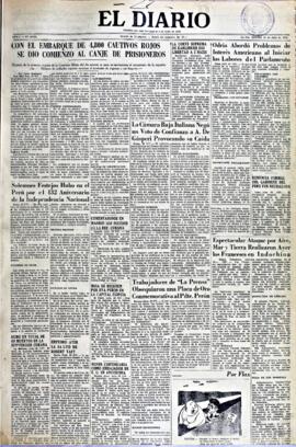 El Diario, edición del 29 de julio de 1953