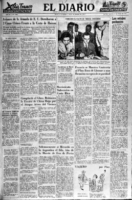 El Diario, edición del 27 de julio de 1954