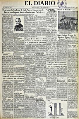 El Diario, edición del 21 de enero de 1953
