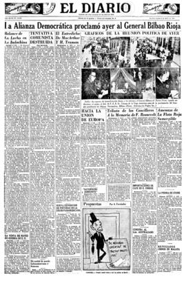 El Diario, edición del 9 de abril de 1051