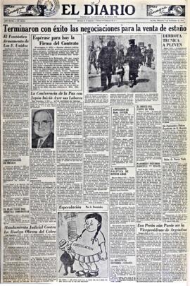 El Diario, edición del 5 de sptiembre de 1951