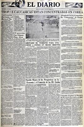 El Diario, edición del 27 de agosto de 1951