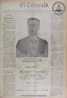 El Telegrafo, edición del 30 de abril de 1895