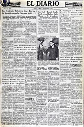 El Diario, edición del 5 de noviembre de 1953