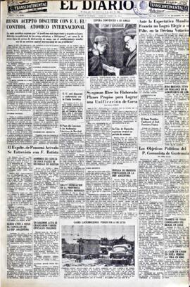 El Diario, edición del 22 de diciembre de 1953