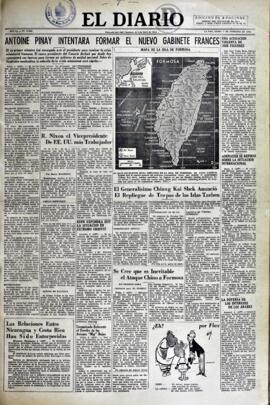 El Diario, edición del 7 de febrero de 1955