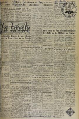La Tarde, edición del 1 de junio de 1960