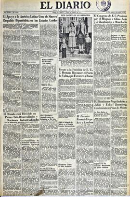 El Diario, edición del 12 de febrero de 1953