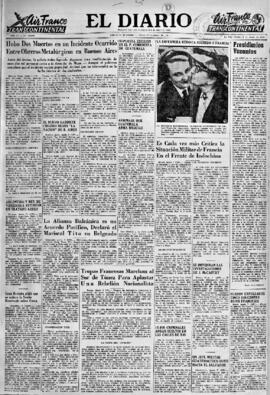 El Diario, edición del 8 de junio de 1954