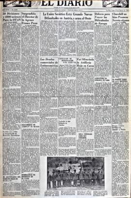 El Diario, edición del 25 de febrero de 1952