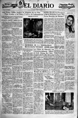 El Diario, edición del 8 de diciembre de 1954