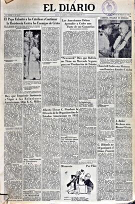 El Diario, edición del 31 de diciembre de 1952