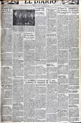 El Diario, edición del 6 de febrero de 1952