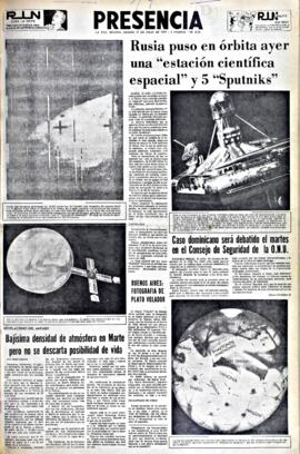 Presencia, edición del 17 de julio de 1965