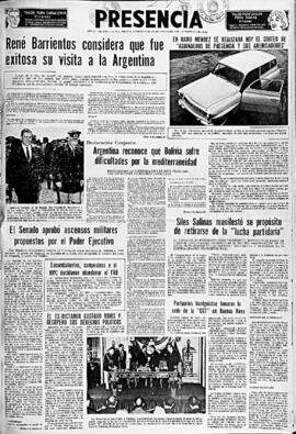 Presencia, edición del 21 de diciembre de 1966