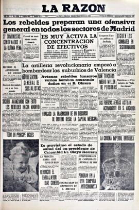La Razón , edición del 13 de febrero de 1937