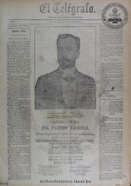 El Telegrafo, edición del 18 de enero de 1896