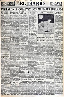 El Diario, edición del 24 de enero de 1951