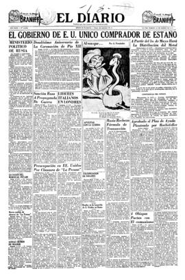 El Diario, edición del 13 de marzo de 1951