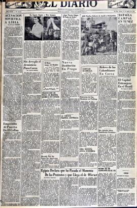 El Diario, edición del 24 de enero de 1952