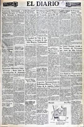 El Diario, edición del 9 de septiembre de 1953