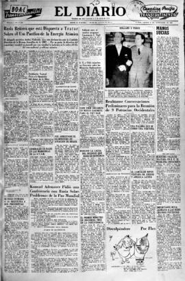 El Diario, edición del 25 de septiembre de 1954