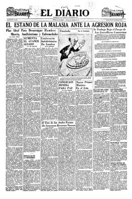 El Diario, edición del 12 de marzo de 1951