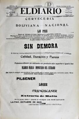 El Diario, edición del 10 de enero de  1906