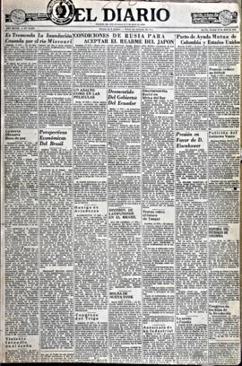 El Diario, edición del 18 de abril de 1952
