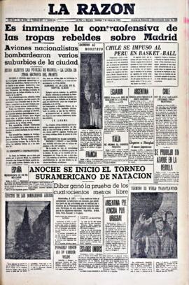 La Razón , edición del 7 de marzo de 1937